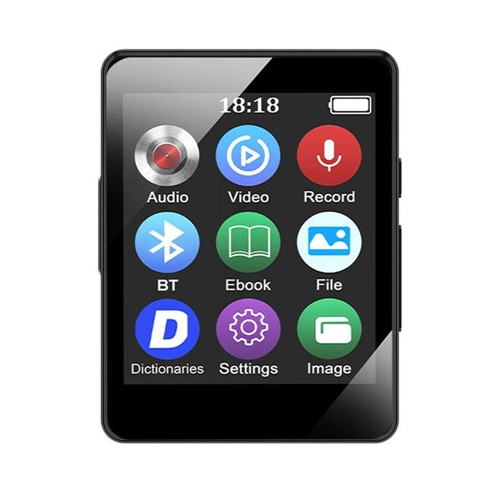 Bluetooth 5.0 Mp3 Player With Ebook Recorder 128Gb