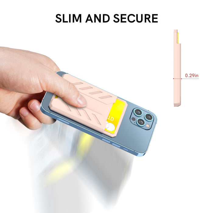 Silicone Adhesive Card Case For Mobile Phones