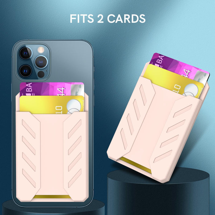 Silicone Adhesive Card Case For Mobile Phones