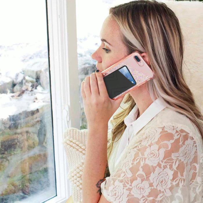 Silicone Adhesive Card Case Black