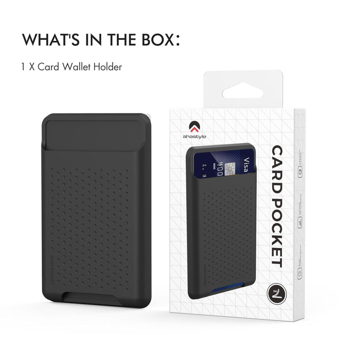 Universal Adhesive Silicone Card Case For Mobile Phones