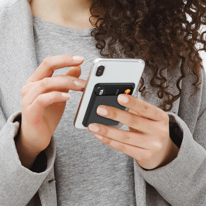 Universal Adhesive Silicone Card Case For Mobile Phones