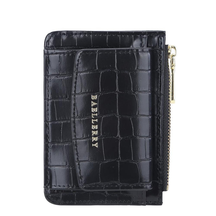 Multifunctional Crocodile Card Holder With Zipper Small Coin Purse