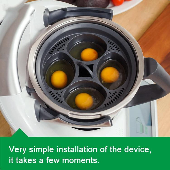 4 In 1 Egg Cooker For Thermomix Tm5 Tm6 Multifunction Steamer Tray