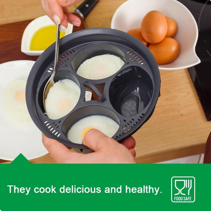 4 In 1 Egg Cooker For Thermomix Tm5 Tm6 Multifunction Steamer Tray