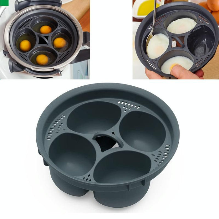 4 In 1 Egg Cooker For Thermomix Tm5 Tm6 Multifunction Steamer Tray