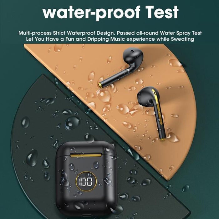 X1 Tws Led Digital Display Wireless Noise Reduction Sport Bluetooth Headphone