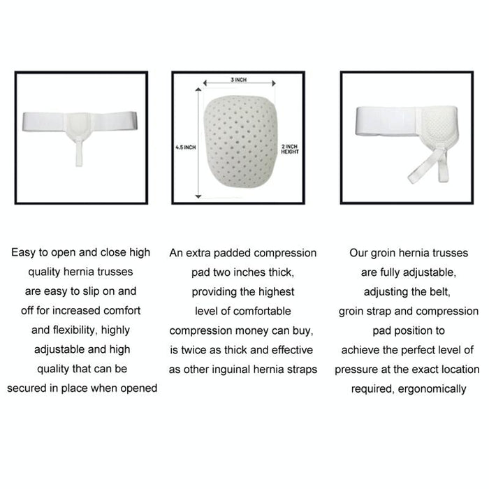 Groin Protection Belt For Adults Black