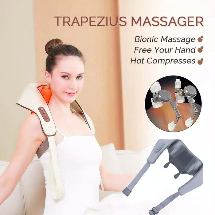Shiatsu Neck & Shoulder Massager With Heat Electric