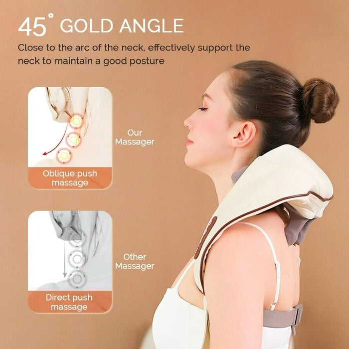 Shiatsu Neck & Shoulder Massager With Heat Electric