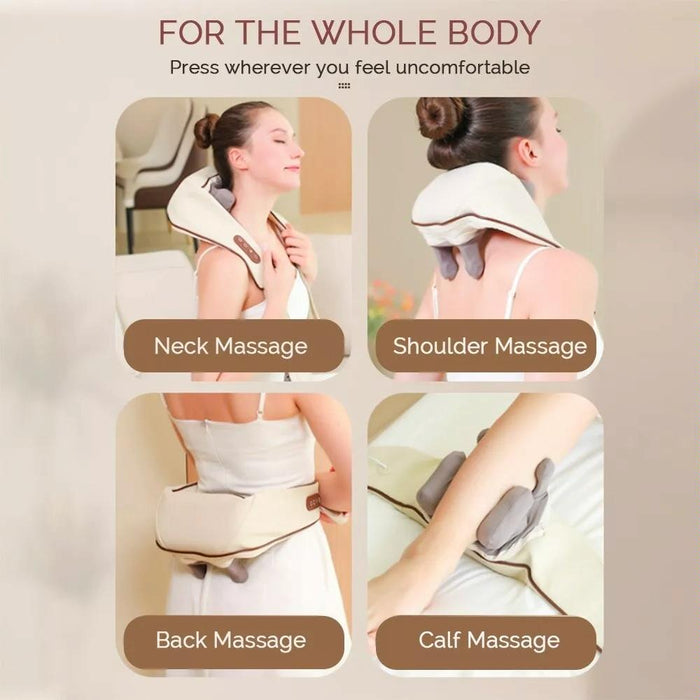 Shiatsu Neck & Shoulder Massager With Heat Electric