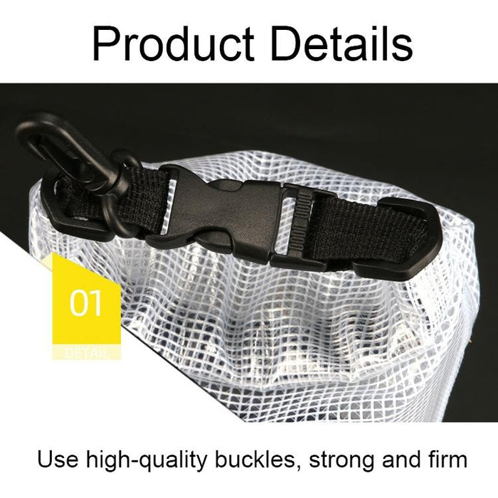 2L Waterproof Bag For Beach Rafting And Swimming Translucent Design