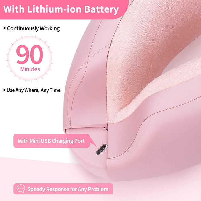 Rechargeable Eye Massager With Heat Air Pressure & Vibration