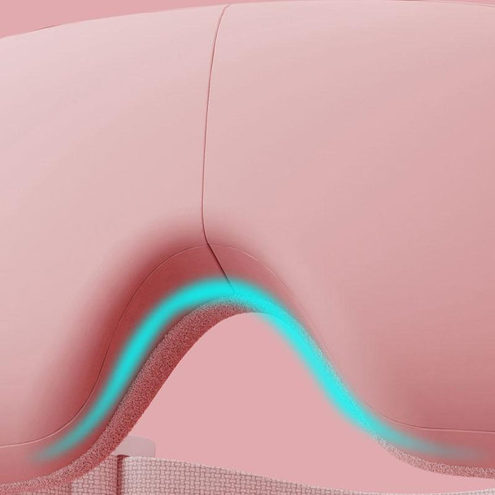 Rechargeable Eye Massager With Heat Air Pressure & Vibration
