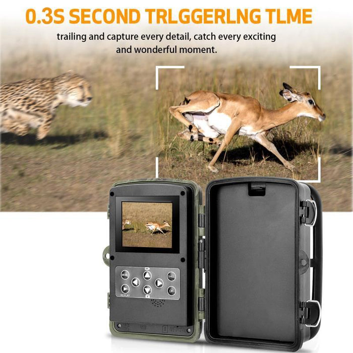Hc-810A 2.7K Outdoor Tracking Camera Infrared Night Vision Monitoring Hunting Camera