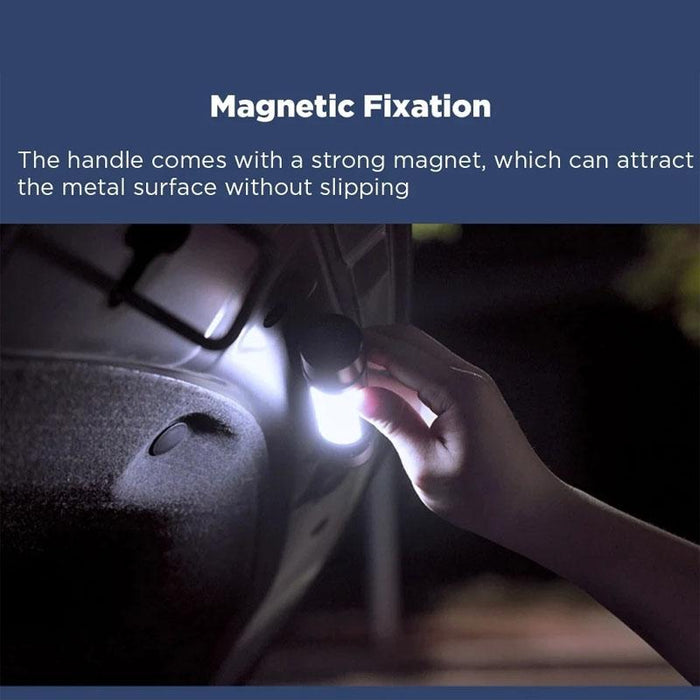 6-In-1 Outdoor Emergency Flashlight Black