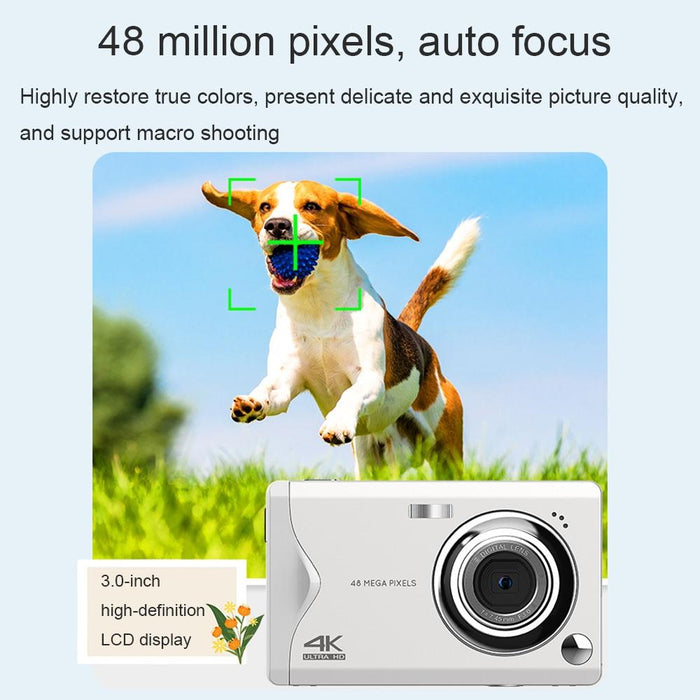 4K Hd 3.0-Inch Screen Autofocus Hd Digital Camera