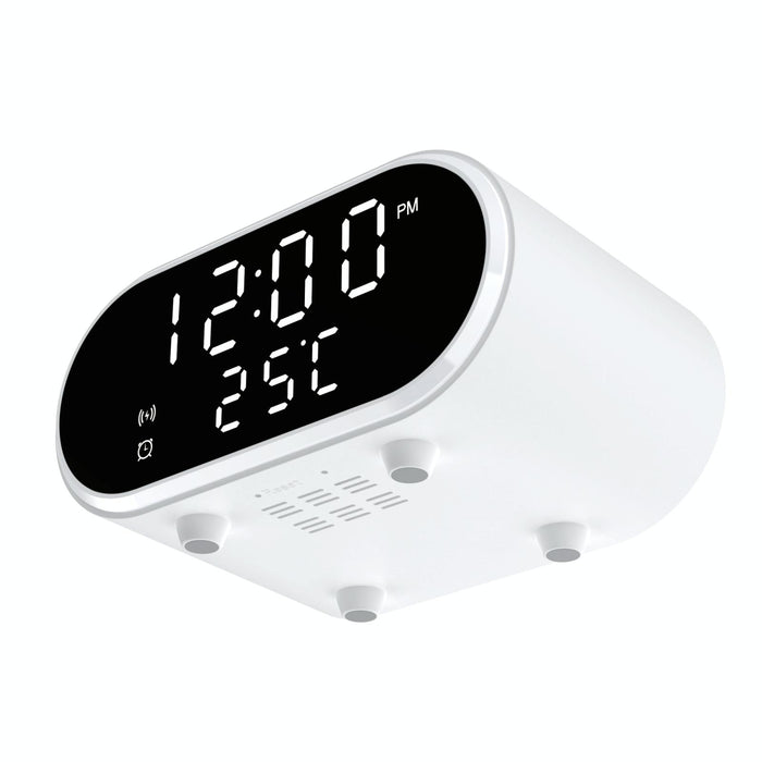 15W Wireless Charger With Mirror & Clock