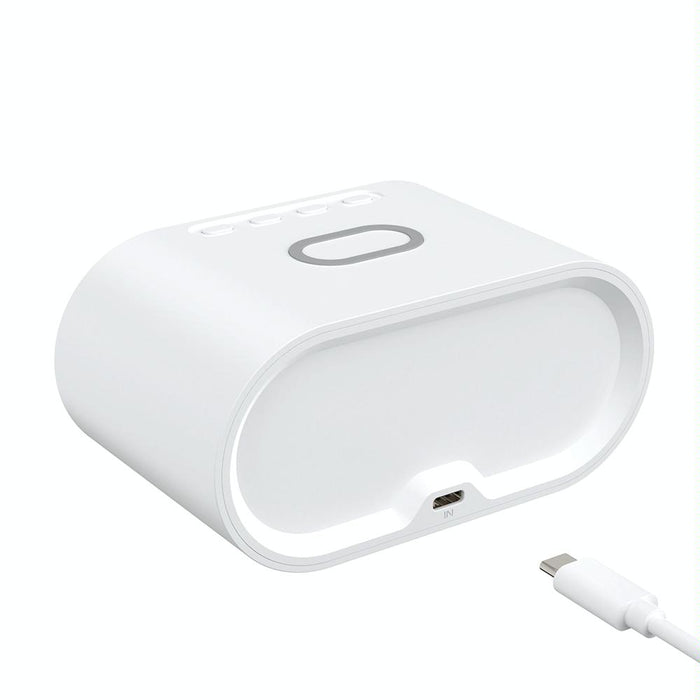 15W Wireless Charger With Mirror & Clock