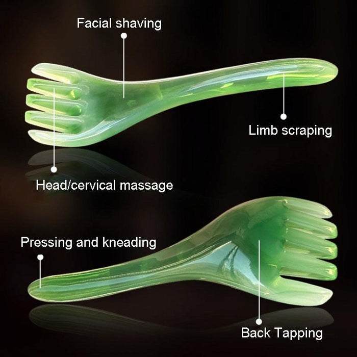 Stress-Reducing Massage Comb 5 Claws Meridian Therapy