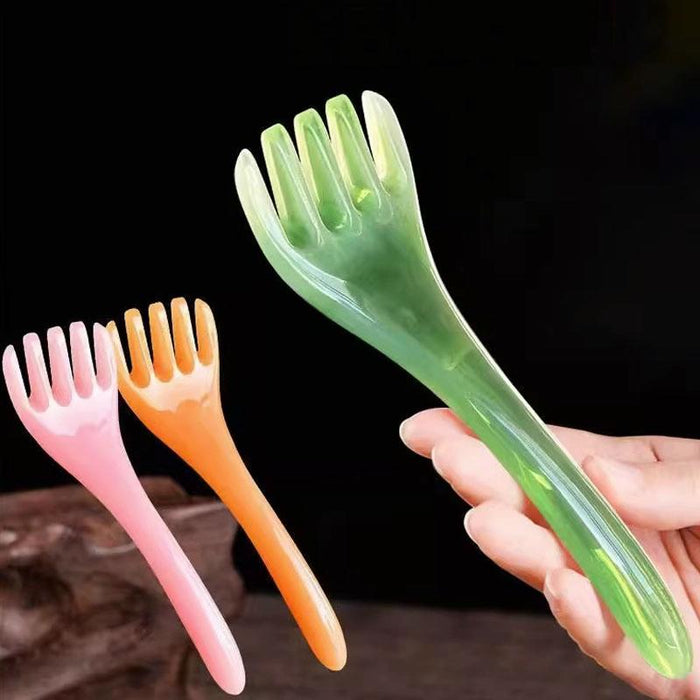 Stress-Reducing Massage Comb 5 Claws Meridian Therapy