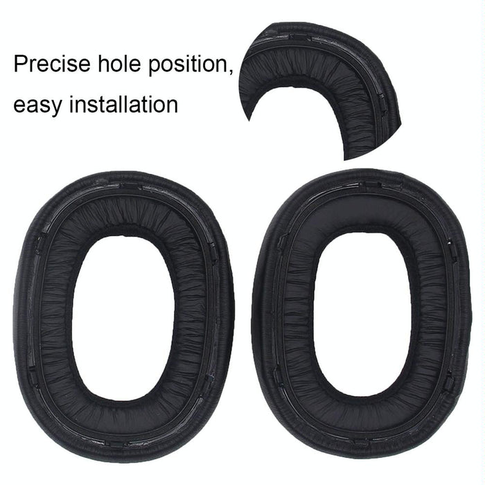 2Pcs For Akg N700Nc Headphone Leather Case Sponge Earmuffs