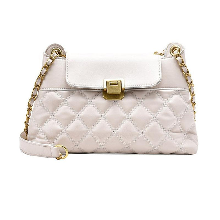 Versatile Rhombic Chain Crossbody Bag For Women