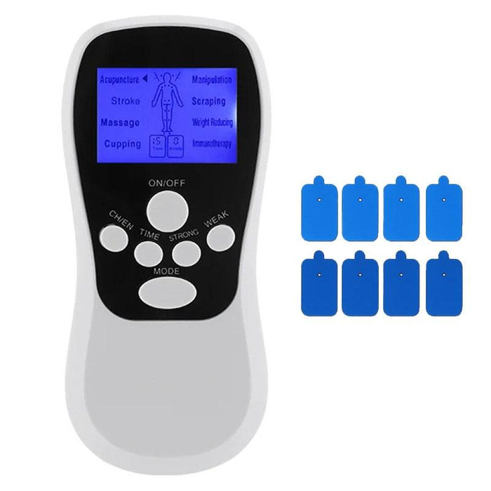 Blue Low Frequency Pulse Meridian Massage Instrument