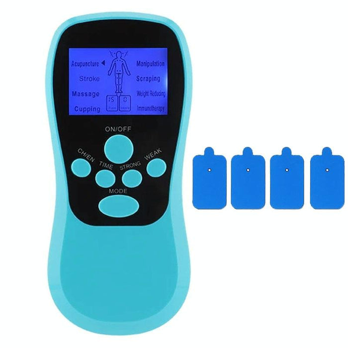 Blue Low Frequency Pulse Meridian Massage Instrument