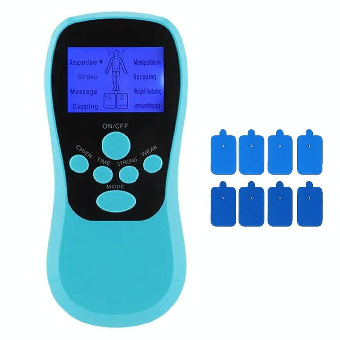 Blue Low Frequency Pulse Meridian Massage Instrument