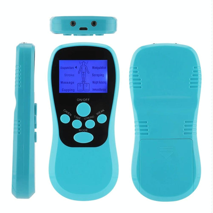 Blue Low Frequency Pulse Meridian Massage Instrument