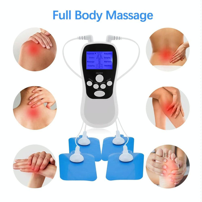 Blue Low Frequency Pulse Meridian Massage Instrument
