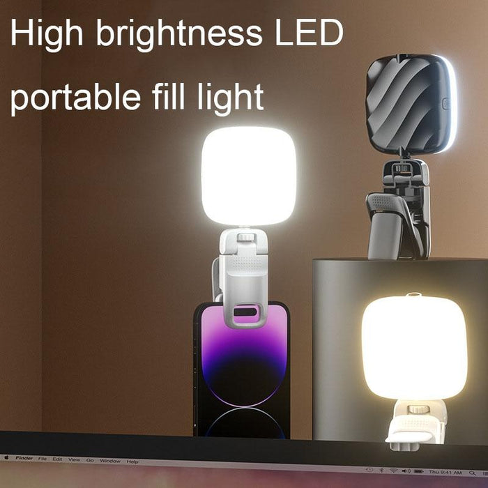 Led Mobile Phone Live Beauty Fill Light Usb Charging Camera Pocket Light