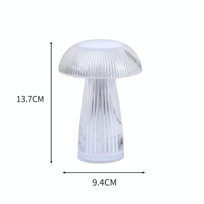 Colourful Mushroom Jellyfish Lamp 9.4 X 13.7Cm