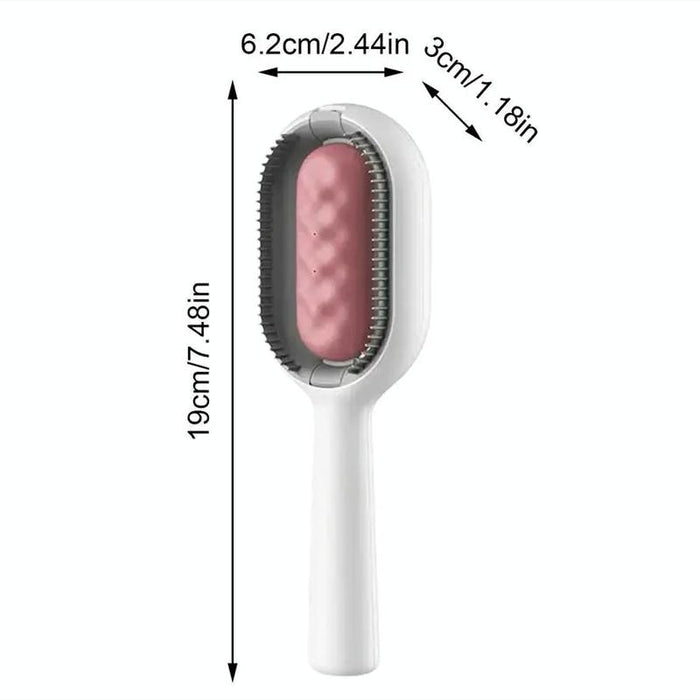 Water Tank Hair Removal Comb For Long Haired Cats Blue