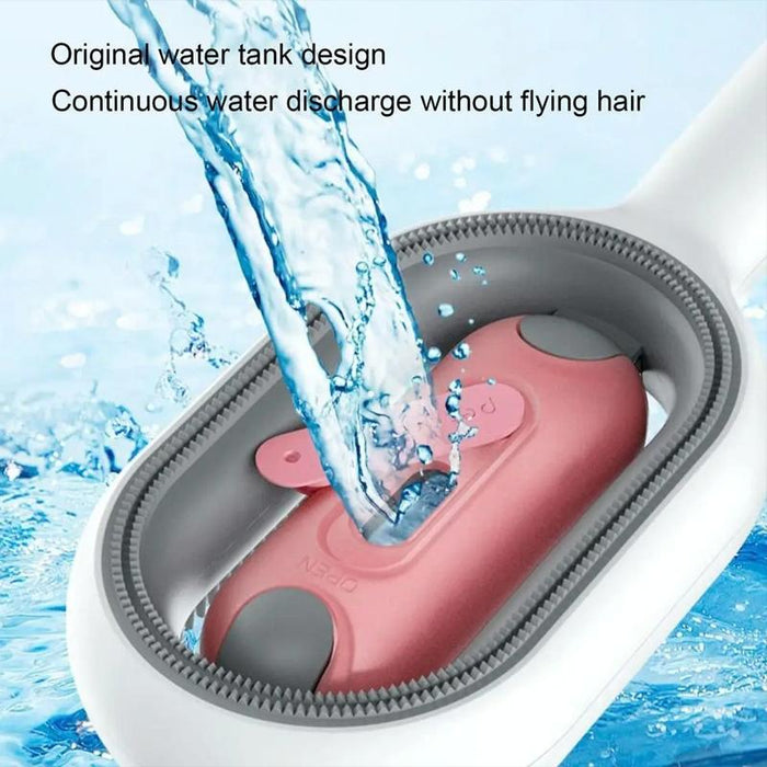 Water Tank Hair Removal Comb For Long Haired Cats Blue