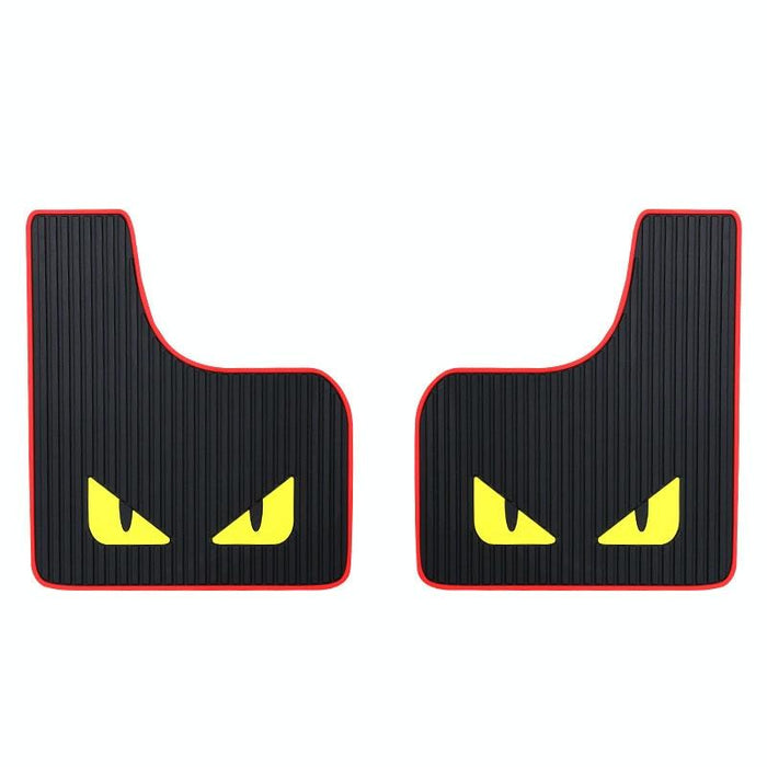 2Pcs Car Tire Mud Flap Modification Plastic Anti-Splash Mud Flap Fender Guard - Cat Eye