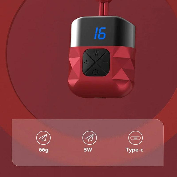 Portable Ems Neck Massager For Shoulder & Cervical Therapy