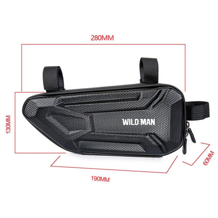 1.2L Eva Hard Shell Triangle Bike Bag