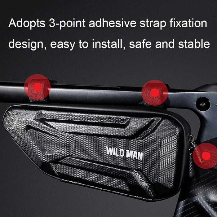 1.2L Eva Hard Shell Triangle Bike Bag