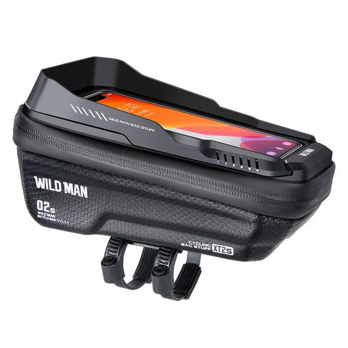 1L Hard Shell Bike Front Bag Waterproof