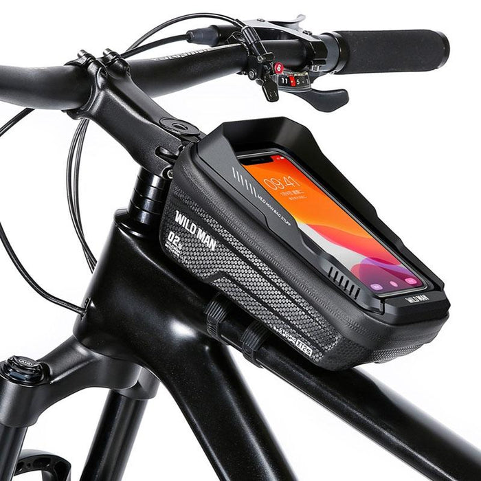 1L Hard Shell Bike Front Bag Waterproof