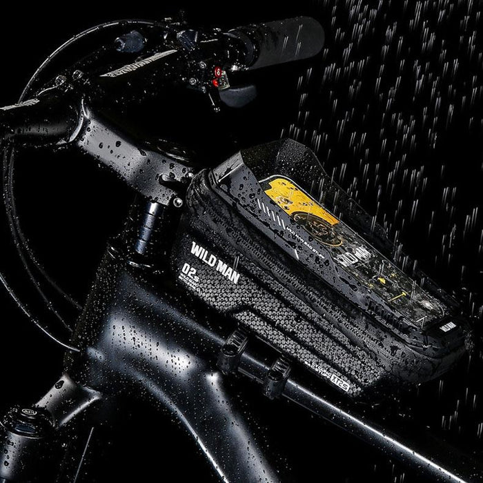 1L Hard Shell Bike Front Bag Waterproof