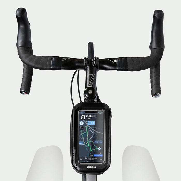 1L Hard Shell Bike Front Bag Waterproof