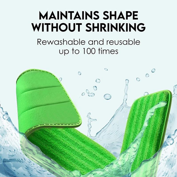 10-12 Wet / Dry Mop Pad Replacements Green