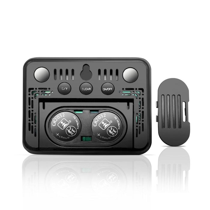 Lcd Indoor Temp & Humidity Monitor Digital Weather Station