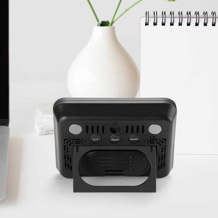 Lcd Indoor Temp & Humidity Monitor Digital Weather Station