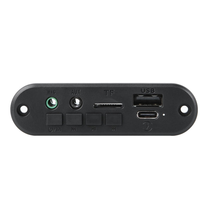 3.7V Bluetooth Mic For Recording Calls Black