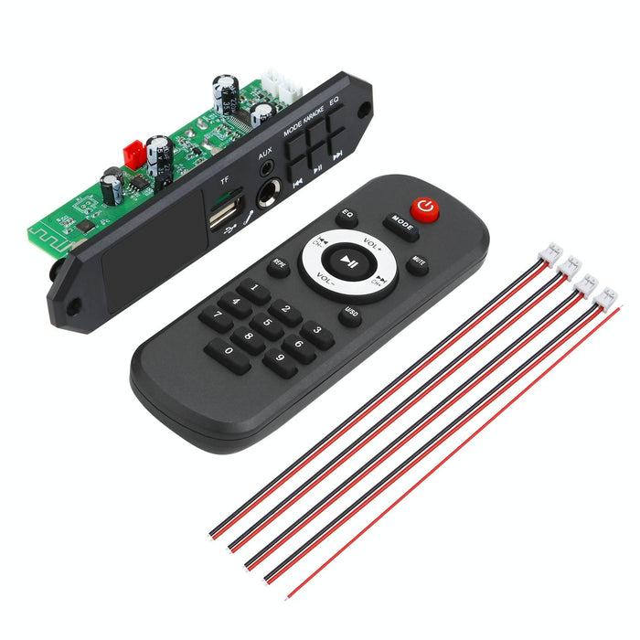 12V Bluetooth Mp3 Decoder Board W / 80W Power Amp & Colour Screen