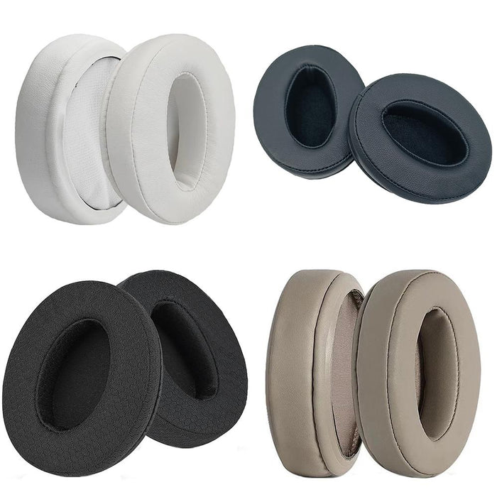 2Pcs For Sennheiser Hd4.50Btnc Wireless Headset Sponge Cover Replacement Earmuffs - Black Mesh